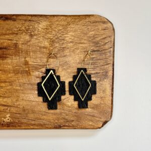 Alex Earrings - Black